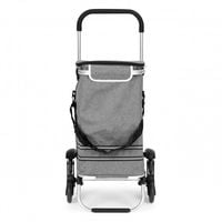 WÓZEK NA ZAKUPY MODERNHOME 2W1 TORBA TERMICZNA SKŁADANA 30L