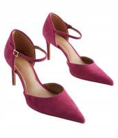 Next - Czółenka RÓŻOWY R39