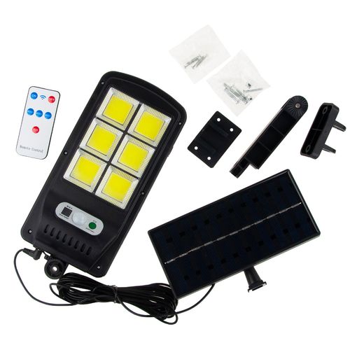 TG64680 LAMPA SOLARNA LATARNIA ULICZNA COB 120LED + PANEL na Arena.pl