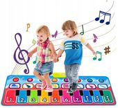 MATA MUZYCZNA EDUKACYJNA PIANINKO DUŻA DLA DZIECI NAGRYWA INSTRUMENTY