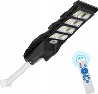 Lampa uliczna Kingwei EU290 400W, 40000 lm z panelem słonecznym, 20000 mAh