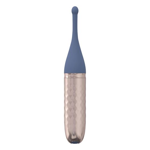 The Thrill - 10 Speed Interchangeable Vibrator - Blue na Arena.pl