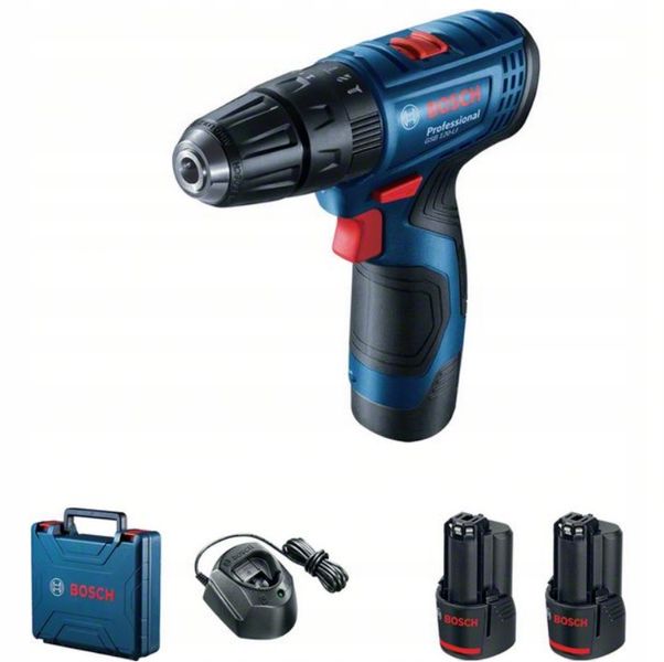 Wiertarka wkrętarka Bosch 12V 2xAkumulator2Ah Udar zdjęcie 6