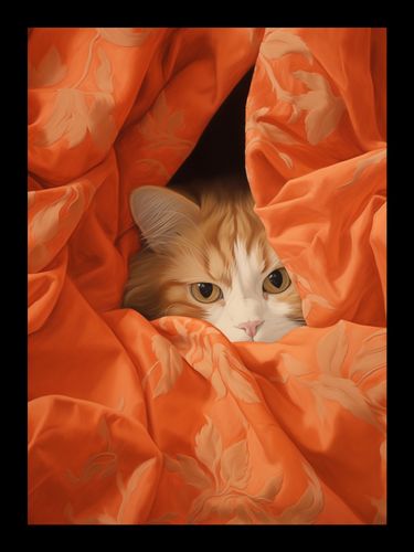 Plakat 13x18cm Ukryty Kot na Arena.pl