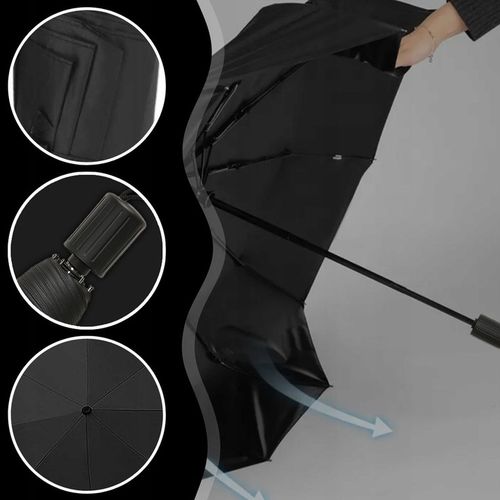 DUŻY PARASOL XXL SKŁADANY AUTOMAT PARASOLKA WODOODPORNA na Arena.pl