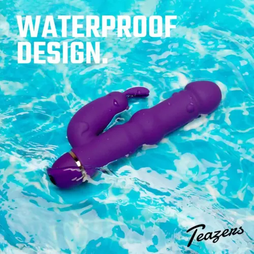 Teazers Silicone Rabbit Vibrator - Purple na Arena.pl