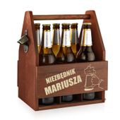 NOSIDEŁKO na PIWO Skrzynka otwieracz GRAWER