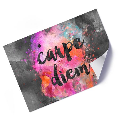 Plakat, Carpe diem 60x40 na Arena.pl