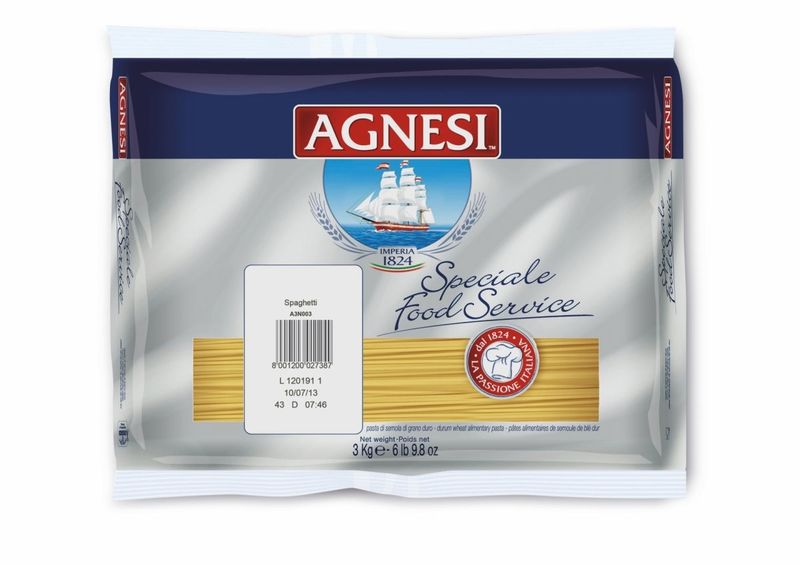 AGNESI Spaghetti 3 kg zdjęcie 1