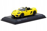 TARMAC/MINICHAMPS PORSCHE 718 (982) Spyder RS 2023 Racing yellow 1:64