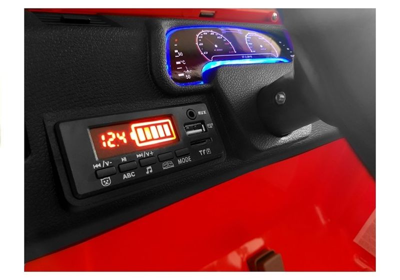 Auto na Akumulator Jeep HP012 Czerwone zdjęcie 8