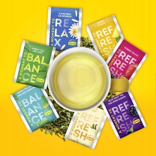 Herbata LIPTON Variety Pack, zielona ekspresowa zestaw, 180 kopert na Arena.pl