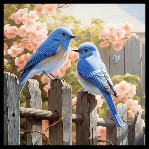 Plakat 40x40cm Wiosna u Bram na Arena.pl