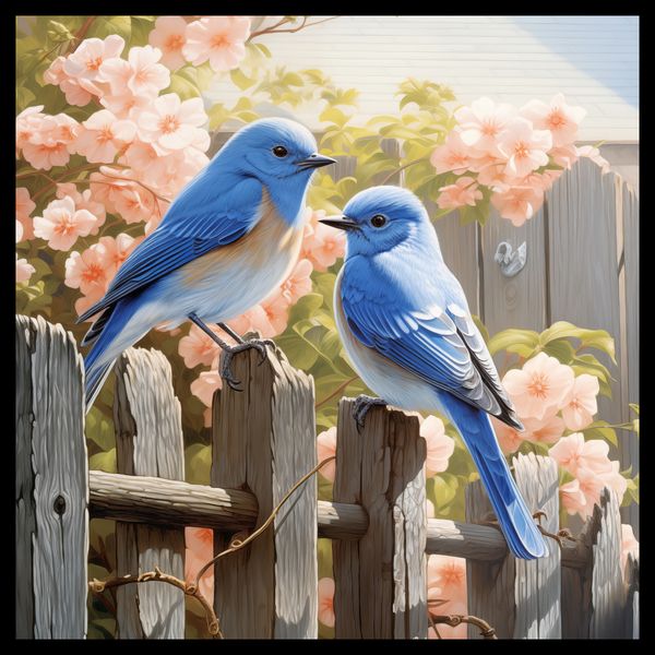 Plakat 40x40cm Wiosna u Bram zdjęcie 2