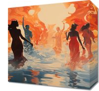 Obraz 30x30cm Taneczny Żar
