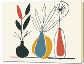 Obraz 90x70cm Kwieciste Wzory