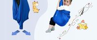 HUŚTAWKA SENSORYCZNA CHUSTA sportowa 360° ADHD HAMAK DO AERIAL JOGA LĘKI