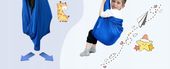 HUŚTAWKA SENSORYCZNA CHUSTA sportowa 360° ADHD HAMAK DO AERIAL JOGA LĘKI