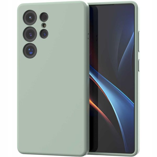 Spacecase Silicone Mag Galaxy S25 Ultra Mint zdjęcie 3