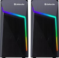 Głośniki Komputerowe 2.0 USB LED Do Komputera Laptopa PC Defender STELLAR