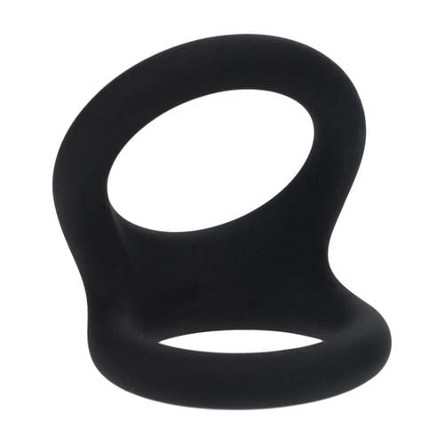 double o silicone cockring - l - black na Arena.pl