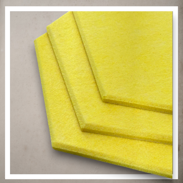 Panele Ścienne Filcowe 3D Heksagon Zagłówek Samoprzylepne Akustyczne Soft zdjęcie 8