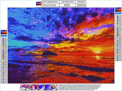 MAGICZNY ZACHÓD SŁOŃCA  OBRAZ na Arena.pl