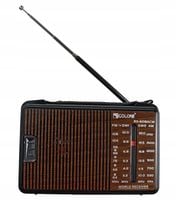 Kompaktowe Radio Przenośne Odbiornik Bluetooth Radio Sieciowo-Bateryjne