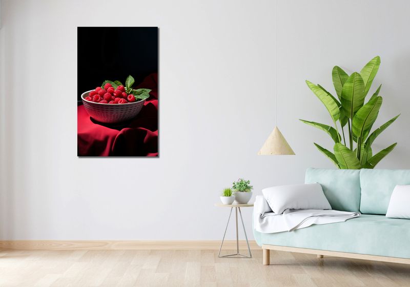 Obraz 60x100cm Malinowa Misa zdjęcie 2