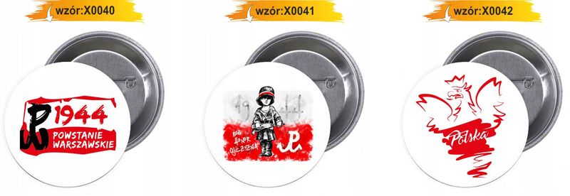 Przypinki buttony ŻOŁNIERZE WYKLĘCI zdjęcie 5