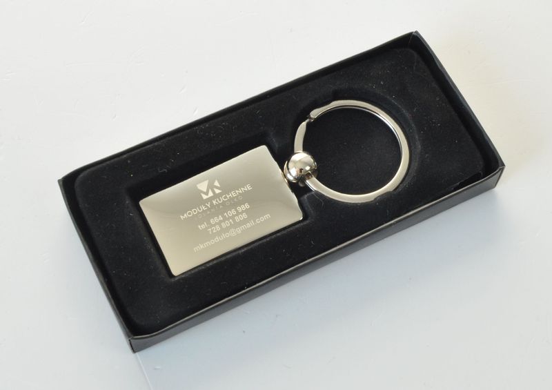 Brelok do kluczy jednostronny grawer 100 szt. zdjęcie 5