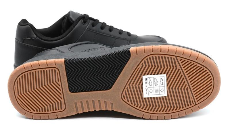 Sportowe buty męskie NEWS 24MN20-6942 - czarne 43 zdjęcie 5