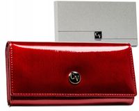 portfel damski sk h22-1-sh-1137 red