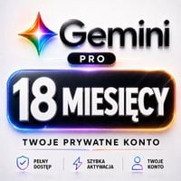 GOOGLE AI PRO + GEMINI ADVANCED VEO3.1 | 18 MIESIĘCY | 2TB GOOGLE ONE