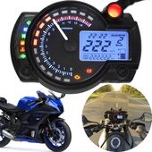 UNIWERSALNY CYFROWY LICZNIK MOTOCYKLOWY QUAD LCD LED PRĘDKOŚCIOMIERZ