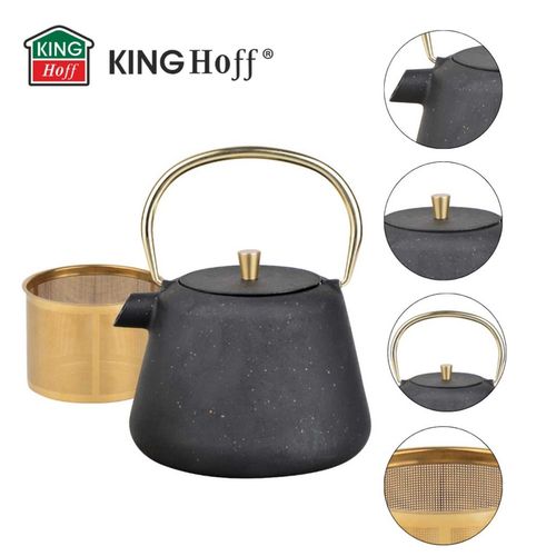 zaparzacz żeliwny imbryk 1l z filtrem kinghoff kh-1932 na Arena.pl