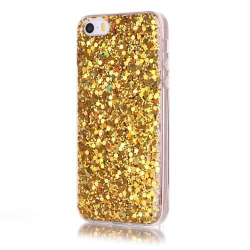 CASE ETUI CEKINY ZŁOTY IPHONE X / IPHONE XS na Arena.pl
