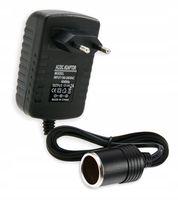 Konwerter napięcia 230V-12V 24W 2A z gniazdem zapalniczki