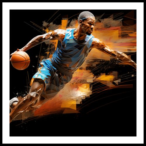 Plakat 80x80cm Przełomowy Drybling na Arena.pl