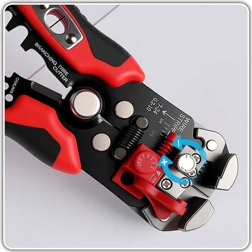 ŚCIĄGACZ IZOLACJI SZCZYPCE ZACISKARKA KABLI PRZEWODÓW AUTOMAT 0,2 - na Arena.pl