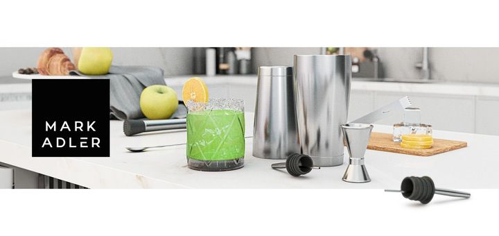 Zestaw barmański do drinków SHAKER Mark Adler Shake 3.0 STAL NIERDZEWNA zdjęcie 12