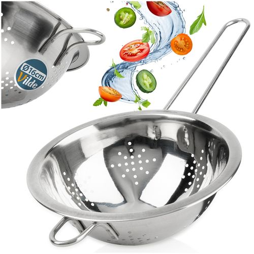 Cedzak kuchenny stalowy 16 cm na Arena.pl