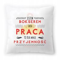Poduszka Dla Boksera Na Urodziny Prezent Z Nadrukiem Ze Zdjęciem