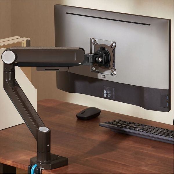 Uchwyt do monitora 17-32' wbudowane porty USB 3.0 system ukrywania kabli zdjęcie 8