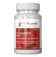 Suplement diety Kapsułki A-cardin Cholesterol Pro z Karczocha - 30 szt.