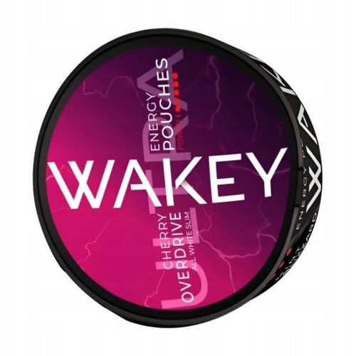 WAKEY Woreczki Kofeinowe Energetyczne Witaminowe 200mg Wiśniowe 20 szt na Arena.pl