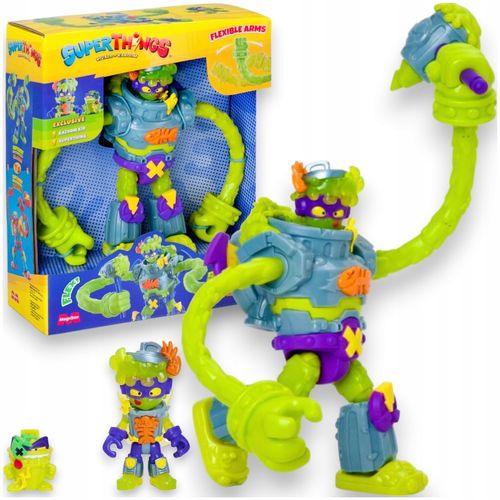 SUPERTHINGS ZINGS SUPER THINGS SUPERBOT TRASHER POWER FLEXIBLE ROBOT na Arena.pl