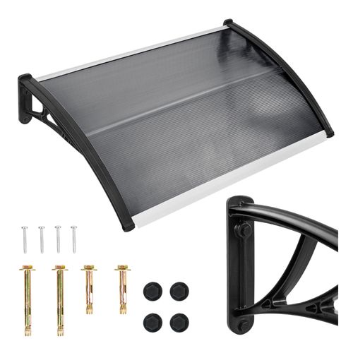 Daszek nad drzwi zadaszenie 150 x 80 cm szary na Arena.pl