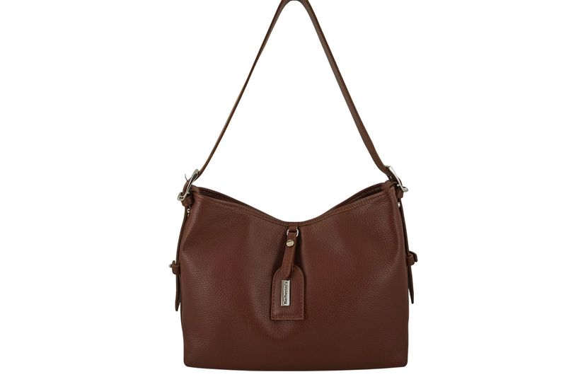 Codzienna torebka damska na ramię - Brązowa zdjęcie 1