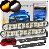 Światła do Jazdy Dziennej DRL KIERUNKOWSKAZ LAMPY LED DZIENNE HOMOLOGACJA